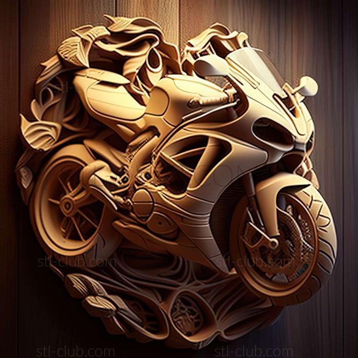 3D мадэль Ducati 1199 Panigale R (STL)